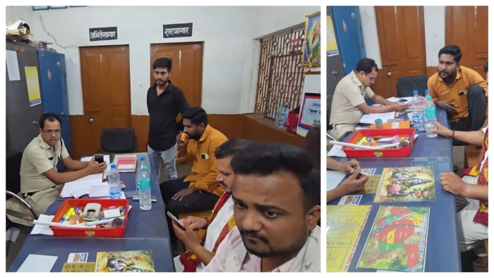 कोनी थाने में कबाड़ी की वीआईपी खातिरदारी पड़ी भारी, प्रधान आरक्षक समेत दो पुलिसकर्मी लाइन अटैच