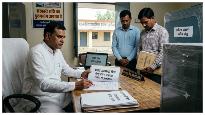 बिलासपुर में फर्जी बिलों से लाखों की हेराफेरी का मामला, दो प्रधान पाठकों को नोटिस