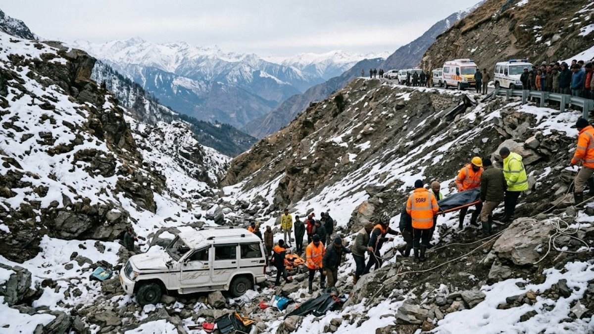 हिमाचल में दर्दनाक हादसा: भिलाई के एक ही परिवार के 4 समेत 8 लोगों की मौत, खाई में गिरी कार