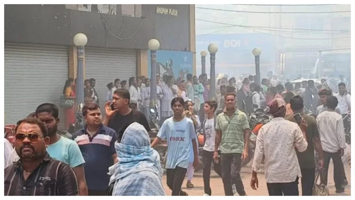 चांपा के पद्मिनी मल्टीप्लेक्स में भीषण आग, करोड़ों की संपत्ति जलकर खाक