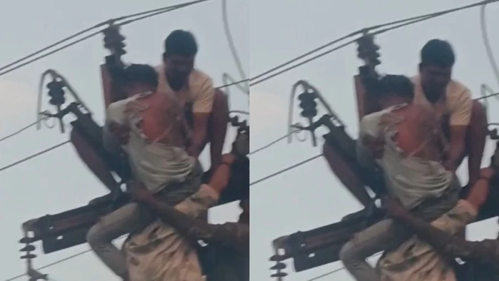 11 केवी लाइन की चपेट में आने से संविदा कर्मी झुलसा, बिजली विभाग की लापरवाही पर उठे सवाल