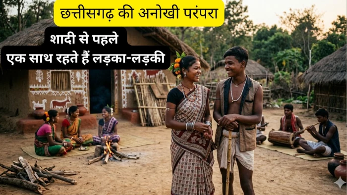 बस्तर की अनोखी घोटुल प्रथा: जहां युवा खुद चुनते हैं अपना जीवनसाथी