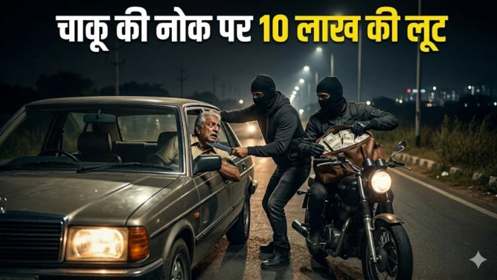 रायपुर में दिनदहाड़े 10 लाख की लूट, चाकू की नोक पर अकाउंटेंट से नकदी से भरा बैग छीनकर फरार हुए बदमाश