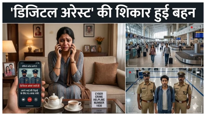 बिलासपुर में ‘डिजिटल अरेस्ट’ का नया शिकार, भाई को जेल भेजने की धमकी देकर महिला से 48 हजार रुपये की ठगी
